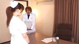 Nasty bosomed japanese Ai Sayama gets her soaked cuch pleasured