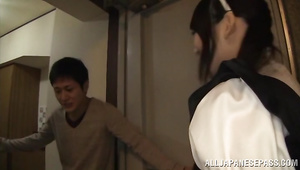 Topnotch idol Kurumi Tanigawa desires to engulf this man's tool