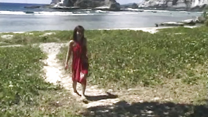 Astounding exotic angel strokes a hard python with her perfect tits