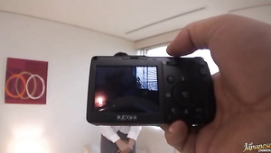 Horny girl Yuho Kitada with big tits and fuckmate are secretly fucking in the centre of the day
