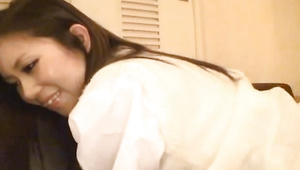 Mischievous japanese gf is happy cuz she is about to get fucked hard